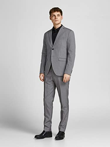 JACK & JONES Pantalon Costume Coupe Super Slim Light Grey Melange 52 Light Grey Melange 52 - Image 8