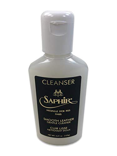 SAPHIR Medaille D’Or Gentle Cleanser Montan wax for smooth leather to remove dirt, excess wax and open pores. Ideal for mirror shine and patina