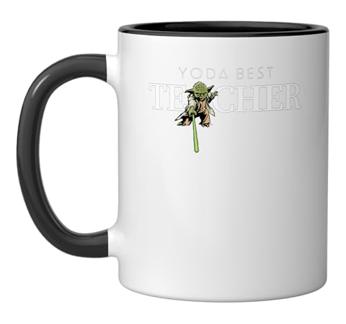Taza cerámica Star Wars Yoda Best Teacher 11 oz miniatura 1