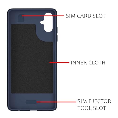 Image of Shockproof Case for Samsung Galaxy F06 5G / M06 5G | Full Camera Protection | TPU Flexible Back Cover for Samsung Galaxy F06 5G / M06 5G (Steel Blue)