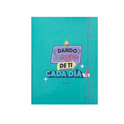 Carpeta - Dando lo mejor de ti cada día - Mr. Wonderful