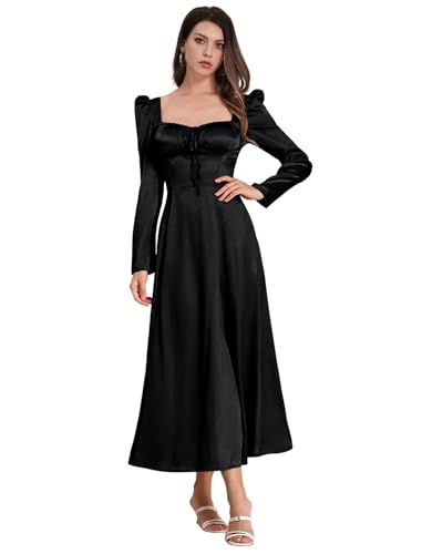 Amazon.com: IKADEX Women Bustier Corset Dress Puff Long Sleeve