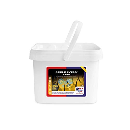 Equine America Apple Lytes Powder | Premium Horse & Pony Performance Supplement | Replenishes Lost Electrolytes & Accelerates Recovery | 2.5 Kg