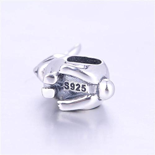 Love Animal Charm Original 925 Sterling Silver Animals Bead Fit Pandora Bracelets For Animal Bead Collector (Rabbit) #TOP3