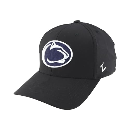 Penn State Nittany Lions NCAA Officially Licensed Hat Fitted Hype Black, Large