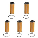 5 Pack Oil Filter Compatible With Chrysler 300C 3 Cherokee Charger Avenger Journey Routan