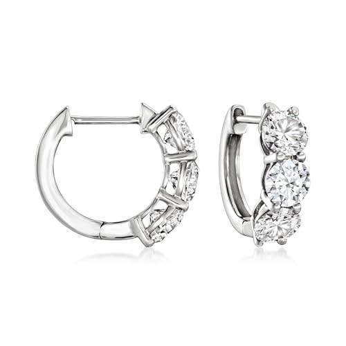 Ross-Simons Lab-Grown Diamond Hoops