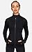 QUEENIEKE Women's Sports Jacket Slim Fit Running Jacket Cottony-Soft Handfeel Size S Color Black Pro