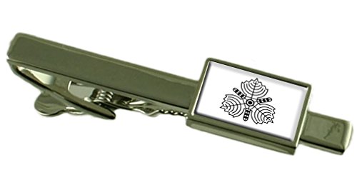 Clip de corbata Bandera Karafuto con funda de regalo Select ideal para bodas y aniversarios