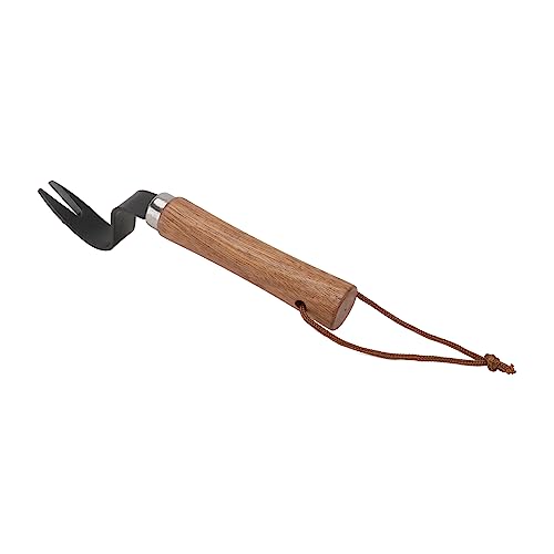 VANZACK 1 Pieza Dispositivo de plántulas desarraigo gardening Arrancador herramientas manuales de jardinería tirador madera fercho pala extractor manual de malas hierbas planchar Black