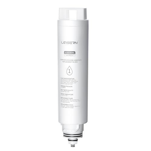Leysern Reverse Osmosis System Countertop Replacement Filter LS-FRO751