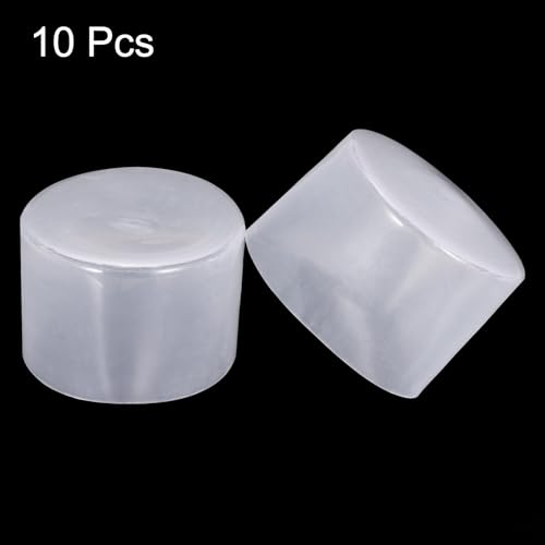 Tapas de vinilo redondas uxcell para proteger las patas de muebles y tuberías en casa 3