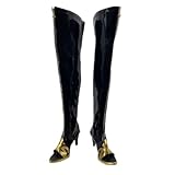 YXIDLMCOS Gentiana Cosplay Shoes Boots Cosplay Shoes Custom Made Props Anime W4269 (23.5CM)