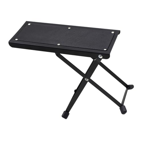 SHOWERORO Guitar Foot Stool Sturdy Comfortable Foot Rest Stool for Classical Folk Guitar Players