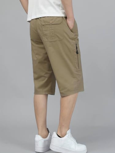 Image of TAGDO Men's Solid Cotton Shorts | Shorts Pant for Men | Shorts for Men (2003)