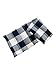 Microwavable Heating Pad (Blue Plaid)