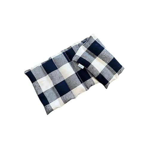 Microwavable Heating Pad (Blue Plaid)