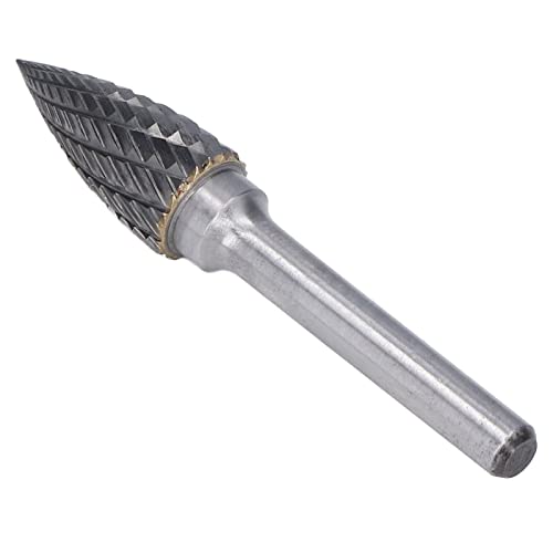 Fresa de carburo YG8 con diseño arcado 6mm para metal y madera miniatura 3