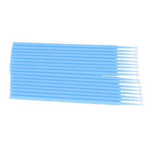 Beavorty 200pcs Large Eyelash Cotton Swabs Medical Pointed Applicator for Lash Extensions Nail Art Salon Home Use