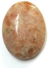 Protective Sunstone Worry Stone Reiki Thumb Stone Metaphysical Gemstone Crystal Healing Psychic Energy Positive Energy Men Women Gift Feng Shui Concentration Health Wealth - Image 3