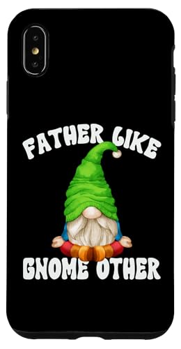 Funny Fathers Day GNOME Grandpa Graphic For Men Yoga Dad Carcasa para iPhone XS MAX