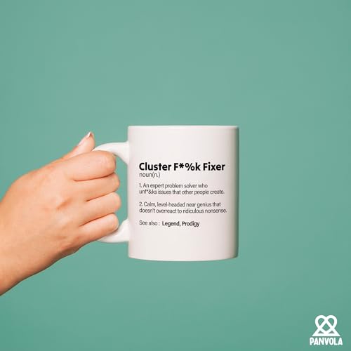 Taza de cerámica blanca de 11 onzas miniatura 4