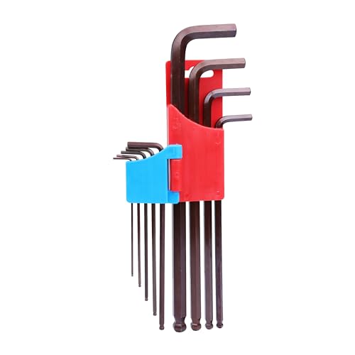 TAPARIA KBHM9X Hex Allen Key Extra Long Ball Point Set (KBHM 9X)