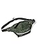 Paravel Fold-Up Belt Bag | Made with Sustainable Recycled Polyester | Belt Bag with Adjustable Straps | Safari Green