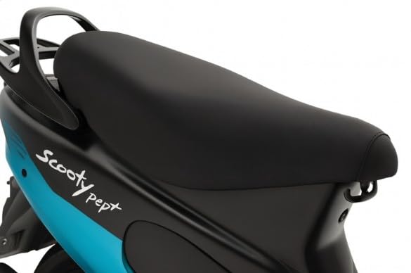 Image of Premium Water Resistant Universal Fit Scooter Seat Cover Durable Black Stretchable Protection Guard for Two Wheelers All Weather Dust and Sun Protection Skin (Black - 1)