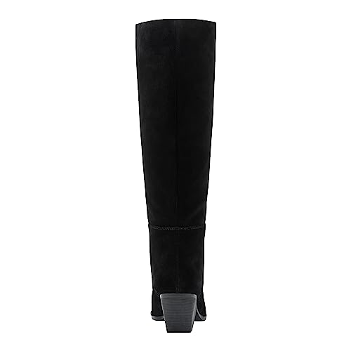 Marc Fisher LTD Women's Challi Over-The-Knee Boot, Black Suede, 6.53