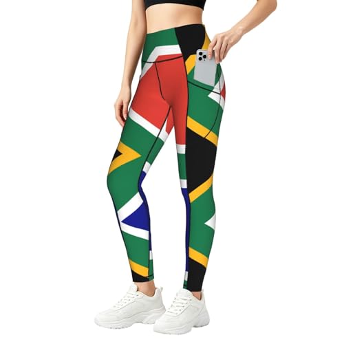 Leggings de Sudáfrica para mujer pantalones elásticos para entrenamiento
