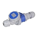 IP67 waterproof industrial aviation male and female docking three-core 16A three-phase explosion-proof socket(Connector set IP67)