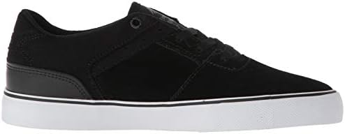 Emerica Boy's The Reynolds Low Vulc Youth Skate Shoe, Black/White/Gum, 11c Medium US Big Kid | Image 5