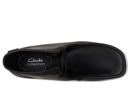 Clarks Clarks Men Wallaston Boot Black Leather 11 Medium