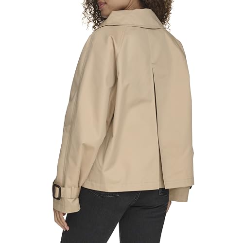 Levi's Women's Short Double Breasted Trench3