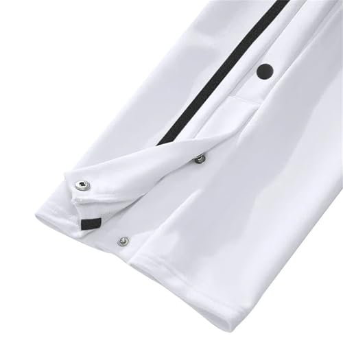 Men Spring Autumn Long Pants Single Breasted Patchwork Loose Large Casual Pants4