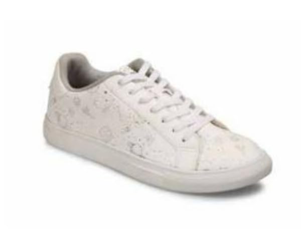 Image of Men's Conversational Print Sneakers Lace-Up Shoes