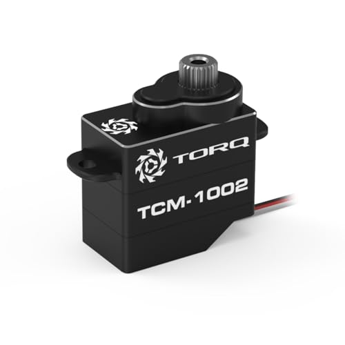 Image of Helidirect TORQ 9g Mini-Z-Car Micro Programmable RC Servo - High Speed Titanium Gear Micro Digital Coreless Servo with Aluminium Case for 1 /28 Scale RC Drift Car, Racing Cars Upgrade Parts (TCM-1002)