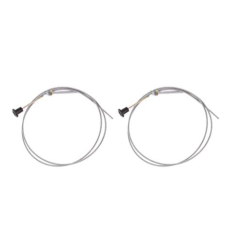 2 Packungen 237 Rotary Universal Push Pull Choke Kabel 63 Zoll Innen 60 Zoll Rohr 2 3/4 Zoll Federweg