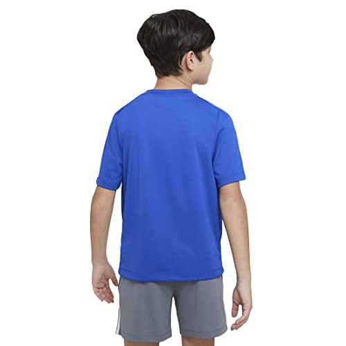 Nike Multi Big Boys' Dri-FIT Graphic Training Top (Large, Game Royal/White)2