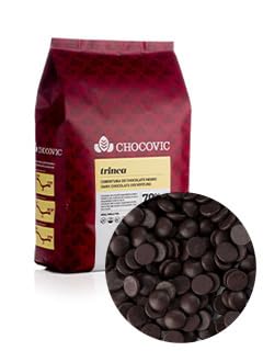 Chocolat Noir de Couverture Intense - Saveur Profonde et Brillance Exceptionnelle - 5kg