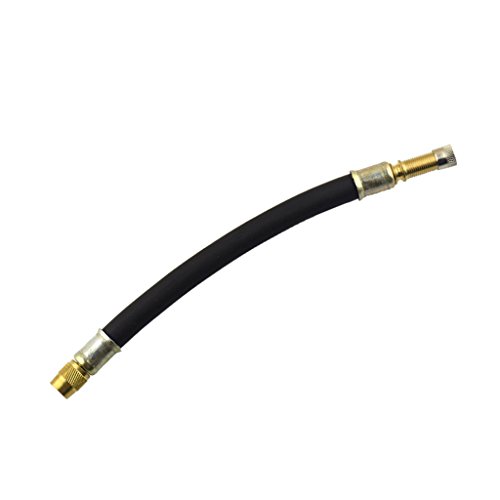 Preisvergleich Produktbild MagiDeal Reifenventilverlängerung Ventil Verlängerung, Flexibel, Länge 180mm , aus Messing & Gummi
