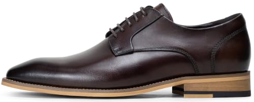 Image of Jousen Mens Dress Shoes Leather Oxford Classic Shoes Formal Business Dress Shoes for Men