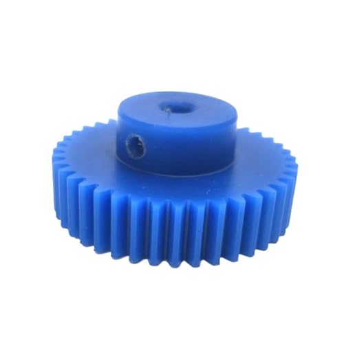 Cylindrical Drive 1pc 1 Module 10 Teeth Plastic Spur Gear Straight Teeth Pinion Gear 3mm 3.17mm 4mm Bore 1M 10T Cylindrical Gear with Step Rack Machinery(4MM BORE)
