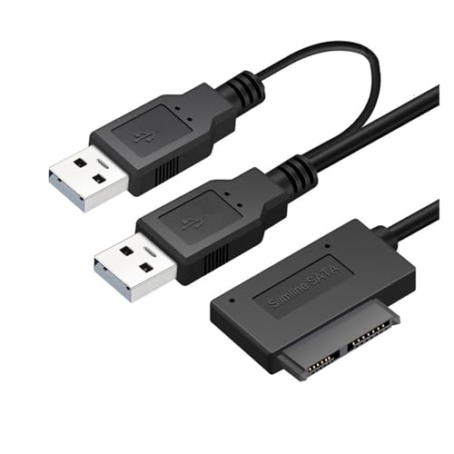 Cable adaptador SATA a USB 2.0 con alimentación externa