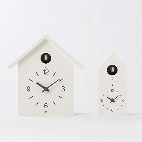 Muji Cuckoo Clock, White, Large