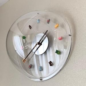 Miniatura 6 de Reloj de pared  Reloj estereoscópico  Adorno de habitación  Reloj de pared moderno  Decoración del hogar