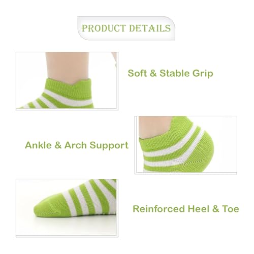 Image of MOMISY Baby Girl Boys children Non Slip Socks Toddlers Infant Warm Cotton Stretch Anti skid Socks-6 Pairs