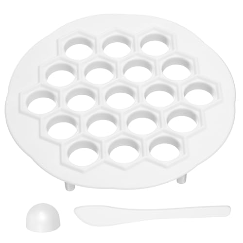 Garneck Dumpling Maker Fast Jiaozi Press Tool for Home Plastic Kitchen Accessory for Making Delicious Dumplings Efficiently Compact and Design for