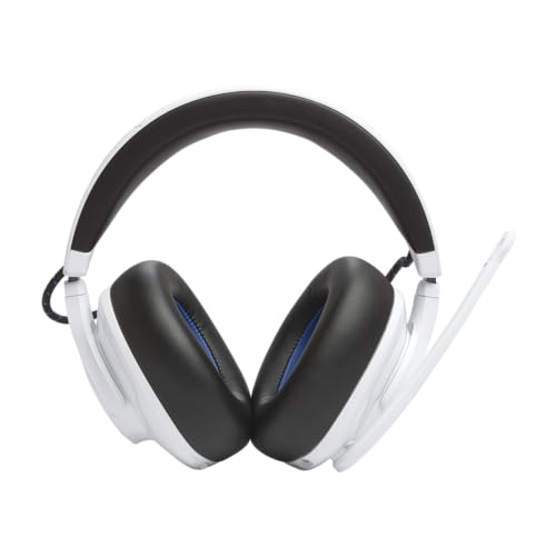 JBL Quantum 910P - Wireless Consol Over-Ear Gaming Headset with Head Tracking-Enhanced, Active Noise Cancelling and Bluetooth, QuantumSPATIAL 360, Hi-Res Certified, Low Latency Wireless (White) - image 2